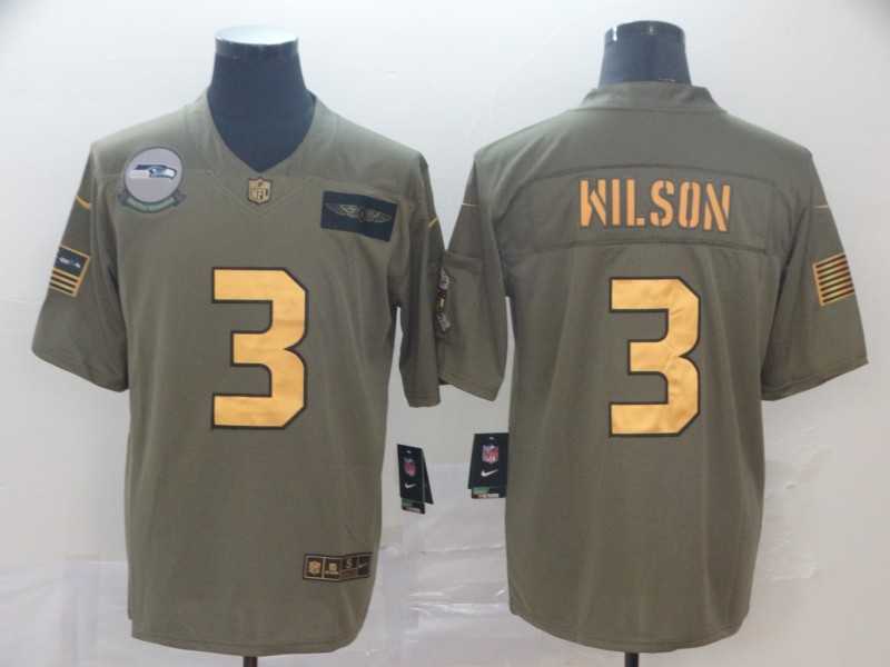 Nike Seahawks 3 Russell Wilson 2019 Olive Gold Salute To Service Limited Jersey,We sell and wholesale Nike Seahawks 3 Russell Wilson 2019 Olive Gold Salute To Service Limited Jersey on line form chian!